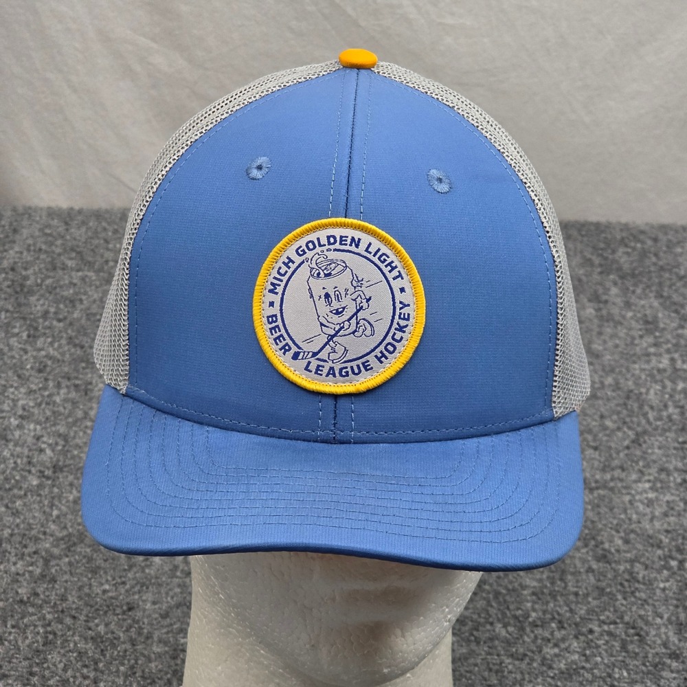 Michelob Golden Light Beer‎ League Hockey Hat SotaStick Blue Snapback Minnesota